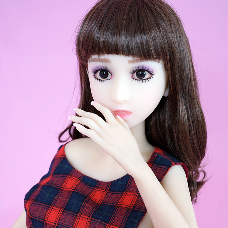 Factory real naked sex doll head lifelike anime sex toy girl doll adult young silicone 100cm sex doll young for men price